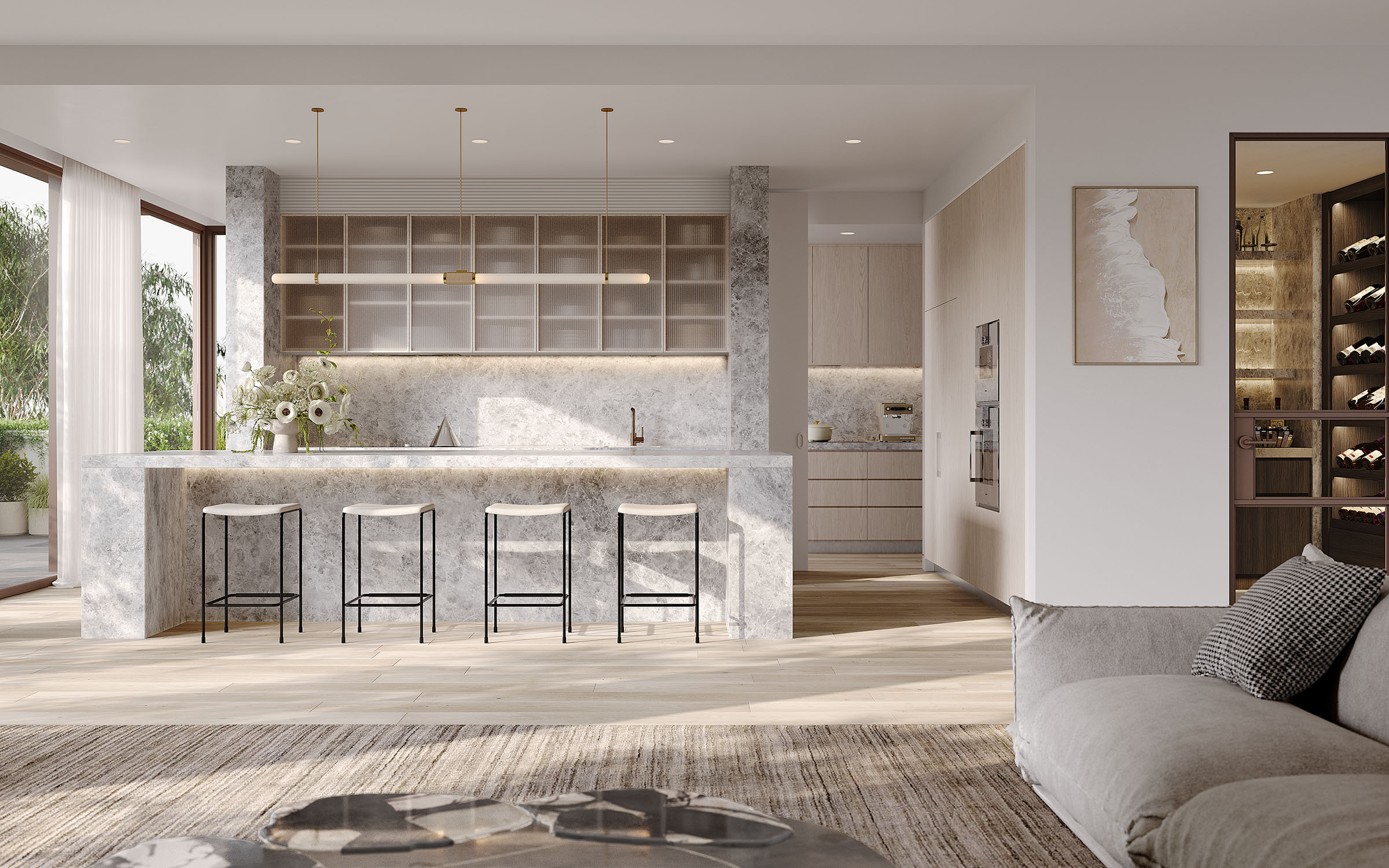 Bright Brighton — Penthouse Kitchen